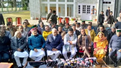 Himanchal Pradesh -Block Congress Committee of Badsar and Sujanpur dissolved